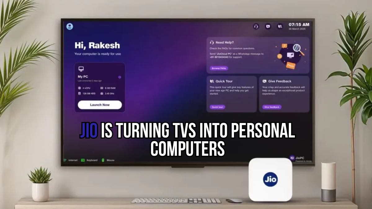 JioPC: How Jio is Turning TVs Into Personal Computers
